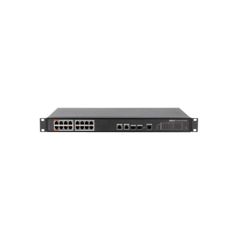 Diğer Markalar DH-PFS4218-16ET-240 Dahua 16 x 10/100 Hi-PoE Yönetilebilir Switch